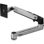 Ergotron Mounting Arm for Flat Panel Display  Notebook - Silver - Height Adjustable - 2 Display(s) Supported - 32in Screen Support - 25 lb Load Capacity - 75 x 75  100 x 100 - VESA Moun