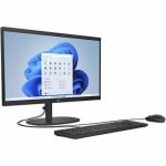 HP 22-dg0000i 22-dg0340 All-in-One Computer - Intel N-Series N200 - 8 GB - 512 GB SSD - 21.5in Full HD - Desktop - Jet Black - Intel Chip - 1920 x 1080 - Windows 11 Home - Intel UHD Gra