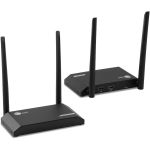 SIIG Full HD Wireless HDMI KVM Extender with Loopout - 1080p up to 500ft - Transmits 1080p HDMI signals wirelessly up to 500ft (150m) with IR control - Keyboard and Mouse control - Tran