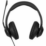 Targus Wired Stereo Headset - Stereo - USB Type A - Wired - Over-the-ear  Over-the-head - Binaural - Supra-aural - 6 ft Cable - Omni-directional  Noise Cancelling Microphone - Noise Can