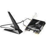 MSI HERALD-BE IEEE 802.11be Bluetooth 5.4 Tri Band Wi-Fi/Bluetooth Combo Adapter - USB 2.0 - 5.80 Gbit/s - 2.40 GHz ISM - 6 GHz UNII