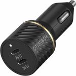 OtterBox Auto Adapter - 50 W - 12 V DC  24 V DC Input - 5 V DC  9 V DC  15 V DC  20 V DC  3.3 V DC  5.9 V DC  11 V DC Output - 3 A - Black Shimmer