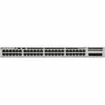 Cisco Catalyst 9200 C9200L-48P-4G Layer 3 Switch - 48 Ports - Manageable - Gigabit Ethernet - 10/100/1000Base-T  1000Base-X - 3 Layer Supported - Modular - 4 SFP Slots - 1000 W Power Co