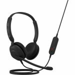 Jabra Evolve 10 Headset - Stereo - USB Type A - Wired - 20 Hz to 20 kHz - Over-the-head  On-ear - Binaural - Supra-aural - 6.23 ft Cable - Noise Cancelling  Electret Condenser  Uni-dire