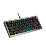 Cooler Master CK-720-GKKR1-US CK720 65% Layout RGB Hot-Swappable Mechanical Wired Gaming Keyboard Red Kailh Switches Gray