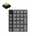 Keychron K0M-H4 K0 Max QMK Wireless Custom NumberPad RGB Backlight Hot-Swappable Keychron Milk POM Switch Banana Switches