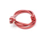MC M05-113ULR 6' Universal AC Power Cord NEMA5-15P to C13 18 AWG 125V/10A Red