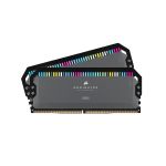 Corsair CMT64GX5M2B6000Z30 DOMINATOR PLATINUM RGBDDR5 64GB (2x32GB) Memory Kit 6000MT/s 30-36-36-76 RGB LED 1.4V Black
