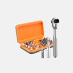 42 in 1 Precision Ratchet Screwdriver Set Orange