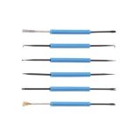 ZD-151 6PCS Soldering Aid Kit Blue Handle