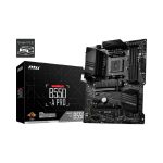 MSI B550-A PRO ATX Motherboard AMD Ryzen SocketAM4 B550 Chipset Max 128GB DDR4 1x PCIe 4.0 x16 1x HDMI 2.1 1x DisplayPort