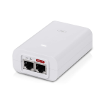 Ubiquiti POE-24-30W-G-WH Power over Ethernet Injector 24V DC 1.25A