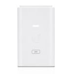 Ubiquiti POE-24-7W-G-WH PoE Injector Gigabit Ethernet 120/230V AC 24V DC 300mA