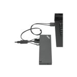 Lenovo 40ANY230US Thunderbolt Docking StationDP HDMI Thunderbolt 3 Monitors Maximum 160W to MWS or 65W Laptop