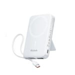 Mcdodo MC-8650 UniPower Series
10000mAh All-in-One Magnetic Power Bank w/ USB-C Cable&Stand White