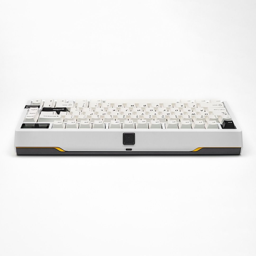 Meletrix ZOOM75 TIGA Custom Tri-mode Keyboard WS PBT BOW Keycaps E
