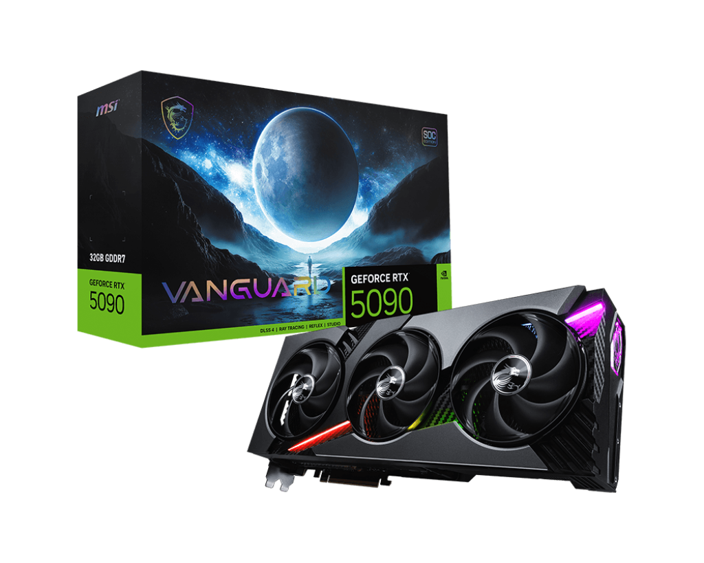 MSI G5090-32VGS NVIDIA GeForce RTX 5090 VANGUARD SOC Graphics Card