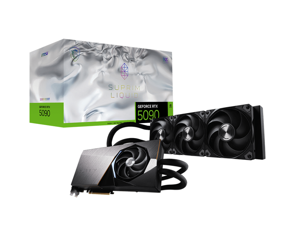 MSI GeForce SUPRIM RTX 5090 NVIDIA PCI EXPRESS 5.0 32GB GDDR7 Gaming Graphics Card - Thumbnail 4