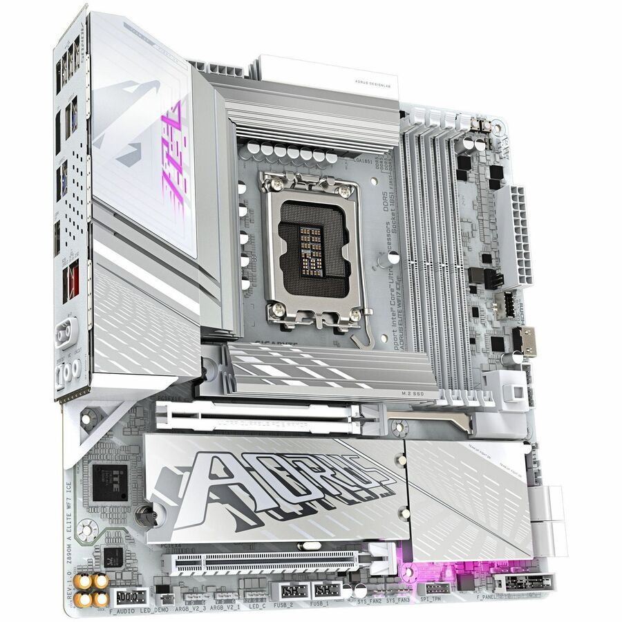Gigabyte Z890M AORUS ELITE WIFI7 ICE Ultra Core Series 2) LGA 1851 