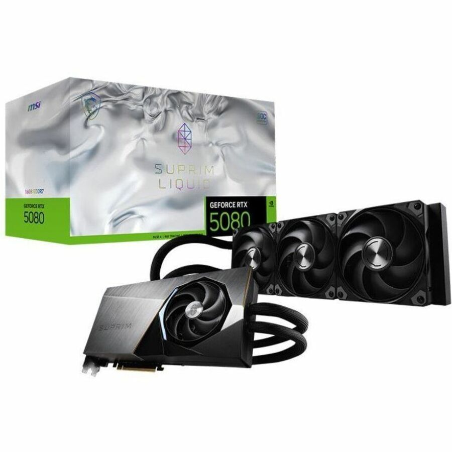 MSI G5080-16SLS NVIDIA GeForce RTX 5080 SUPRIM LIQUID SOC Graphics