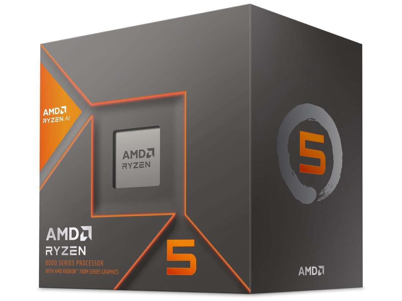 AMD Ryzen 5 8600G 新品未使用 AM5 APU 03311 AMD Ryzen 5 8600G Desktop Processor 6 Cores 12 Threads 4.3GHz Base