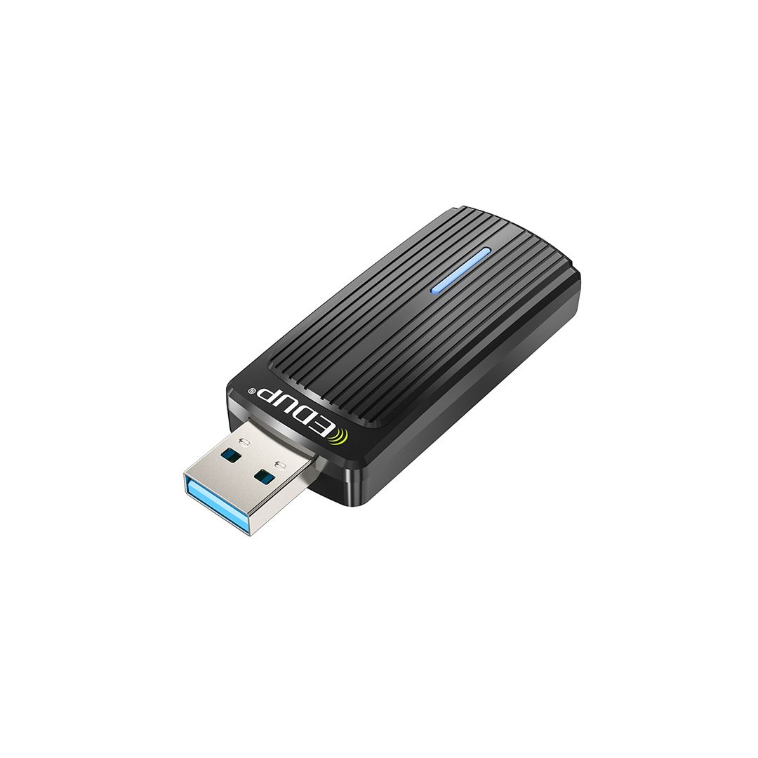 EDUP EP-AX1685 AX1800 WiFi 6 USB WiFi Adapter Black