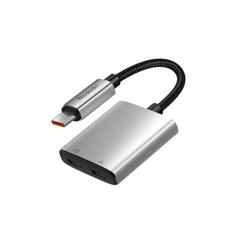 Mcdodo CA-5570 USB-C Audio Convertor 60W PD Charger + USB-C