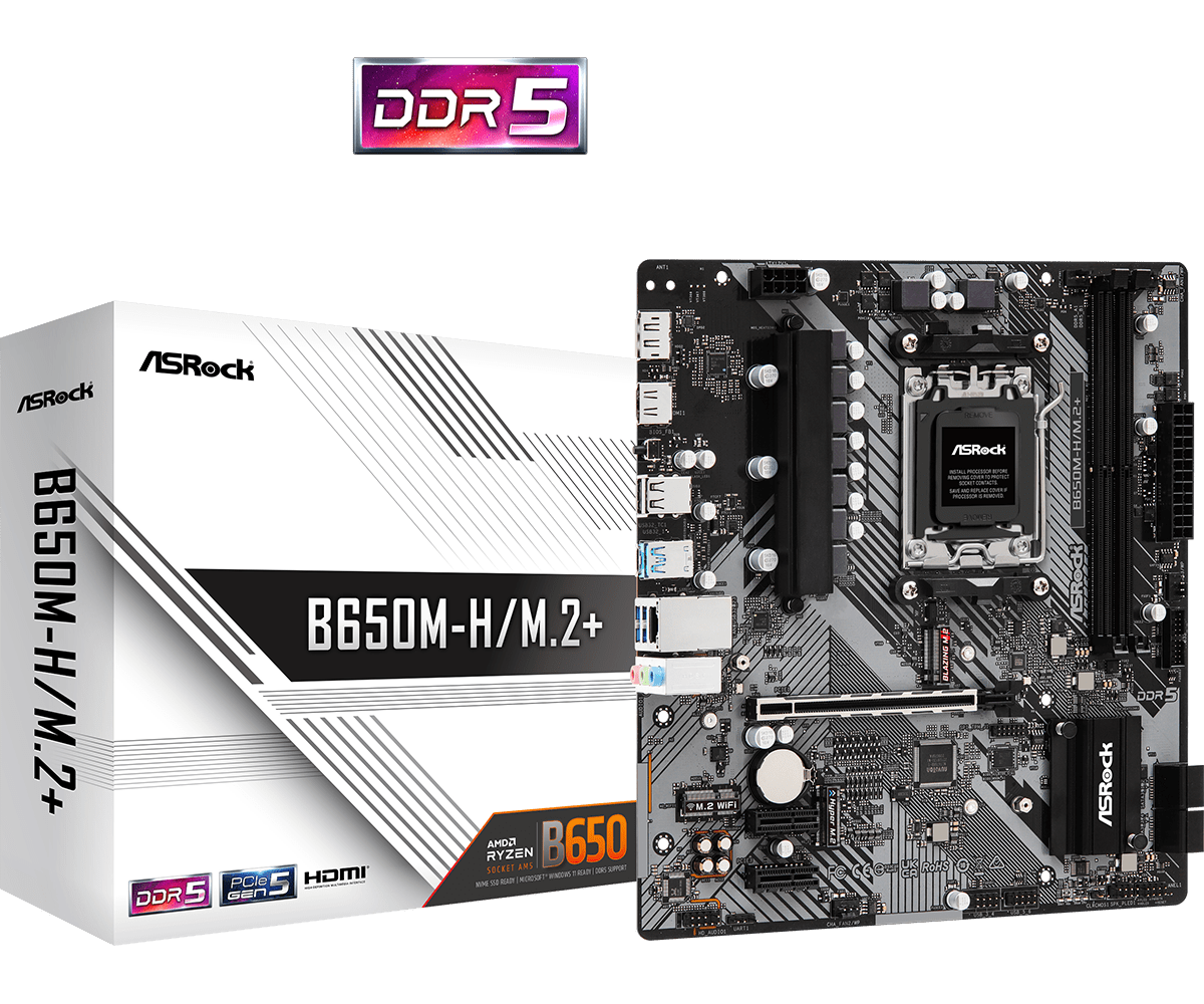 マザーボード ASRock B650M Pro X3D Socket AM5 MicroATX ASRock > B650M Pro X3D