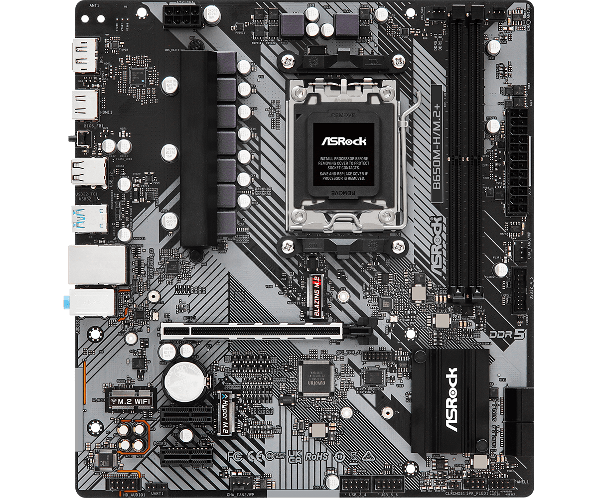 マザーボード ASRock B650M Pro X3D Socket AM5 MicroATX ASRock > B650M Pro X3D
