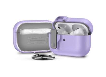 AirPod Pro Case w/ Lock Keychain Purple