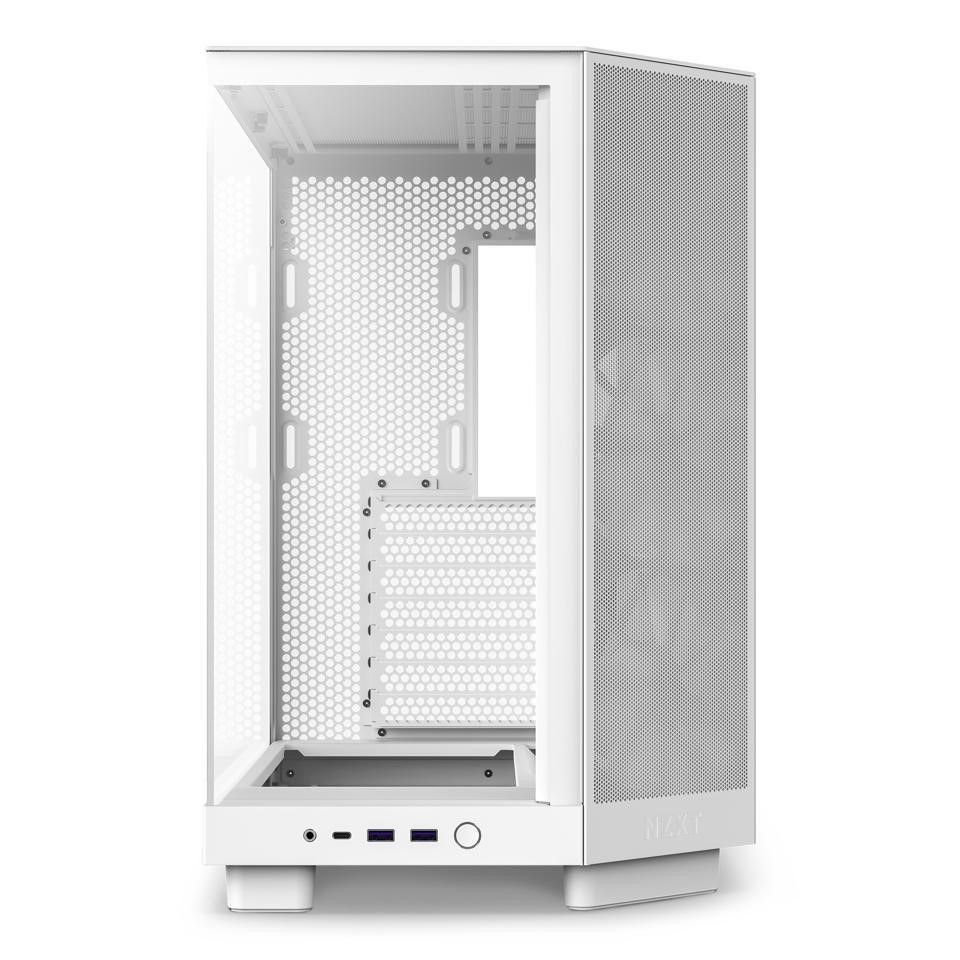 NZXT CC-H61FW-01 H6 FLOW Compact Dual-ChamberMid-Tower Airflow
