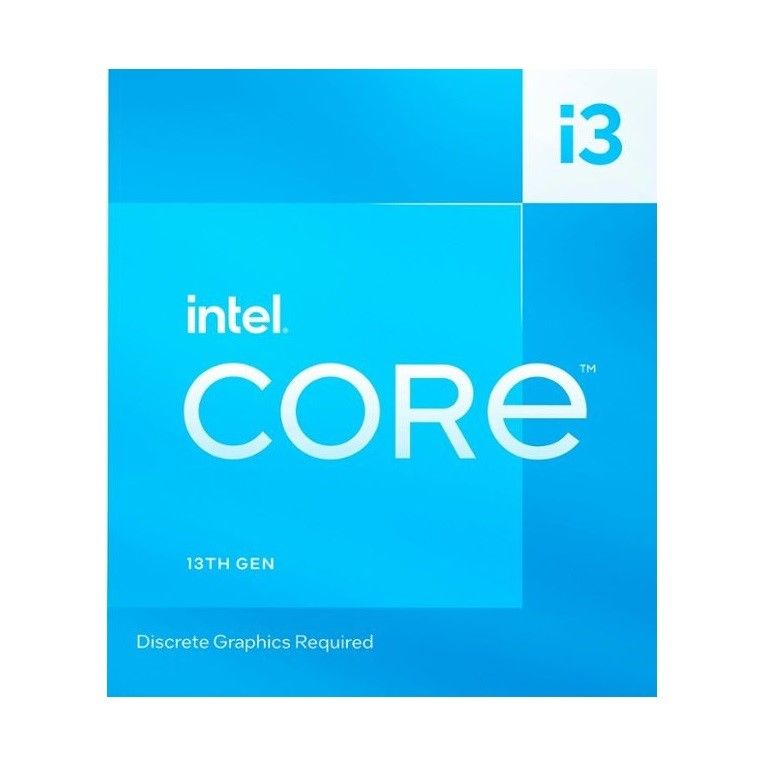 Intel Core i3-13100F 13th Gen Processor 4 Cores8 Threads 3.4