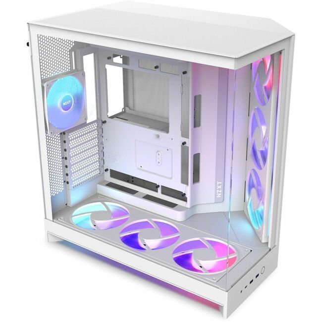 NZXT CM-H92FW-P1 H9 Flow+ RGB 2025 ATX Mid-Tower Dual-Chamber PC