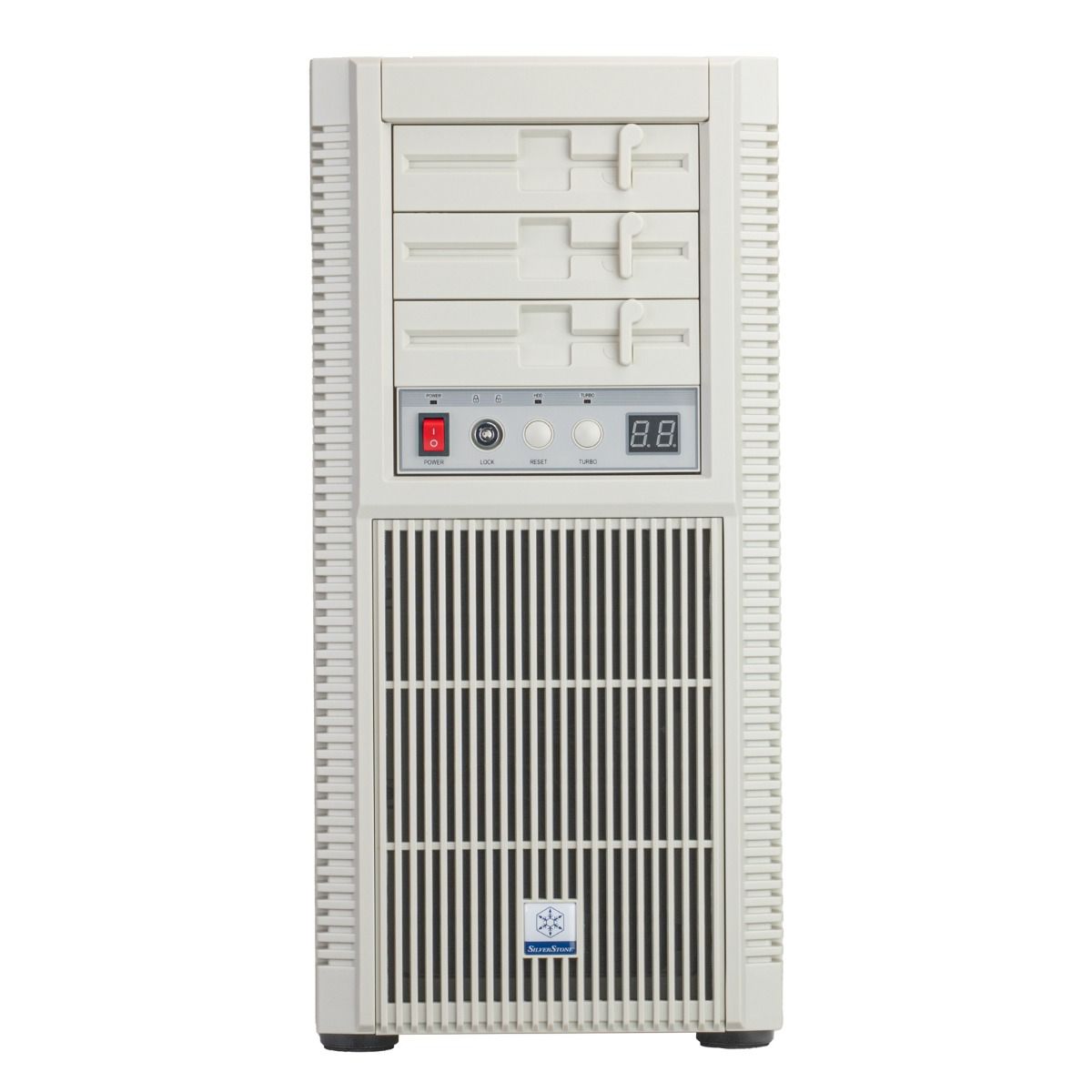 Silverstone SST-FLP02W FLP02 Retro Case - Thumbnail 2