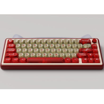 キーボード DNWorks SENNA Marlboro + GMK Lychee Inspired by my friend's Akira One-Off Keeb, I set off to make my