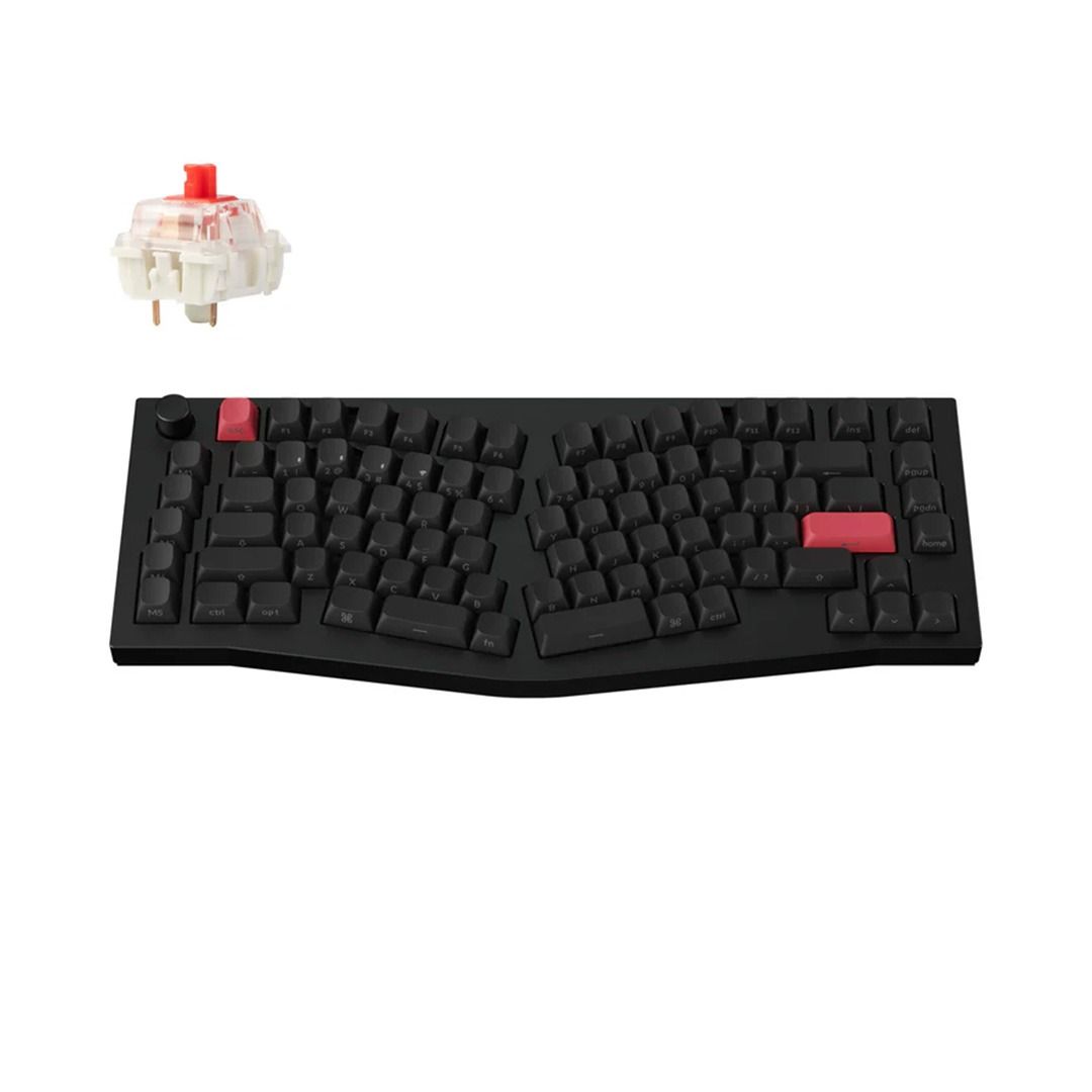 Keychron Q10 Max Alice 75％ 赤軸 Keychron Q10 Max Side Print 75% Alice Hotswap Wireless Keyboard
