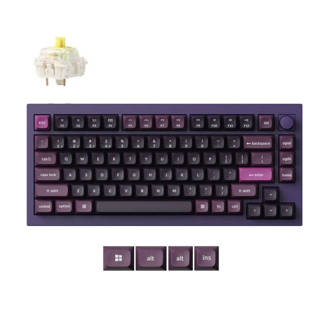 Keychron Q1M-V4 Q1 Max QMK/VIA Wireless CustomMechanical Keyboard