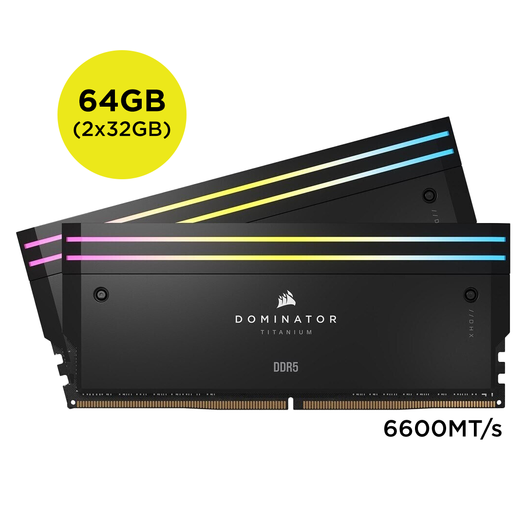 Corsair CMP64GX5M2X6600C32 DOMINATOR TITANIUM 64GB 2x32GB DDR5