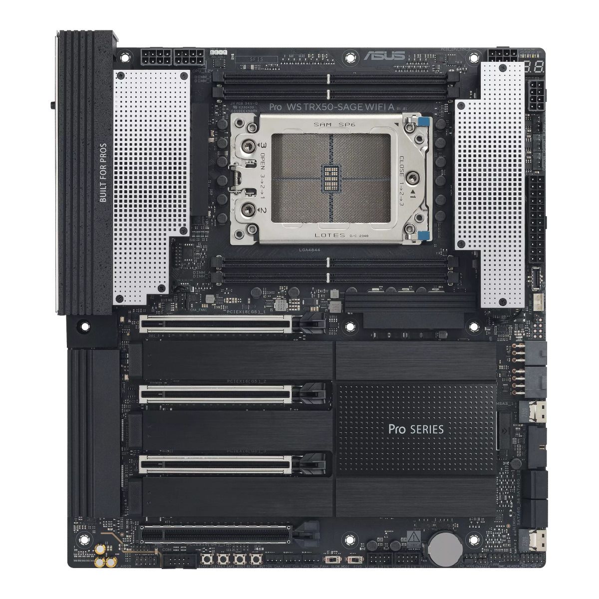 ASUS PRO WS TRX50-SAGE WIFI A CEB Workstation Motherboard Supports