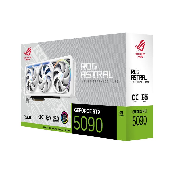 ASUS ROG-ASTRAL-RTX5090-O32G-WHITE ROG Astral GeForce RTX 5090