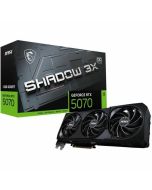 MSI G5070-12S3C NVIDIA GeForce RTX 5070 SHADOW 3X OC Graphics Card 12GB GDDR7 PCI Express 5.0