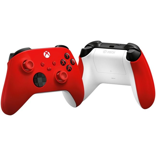 Wonen Gouverneur Ontvangende machine Microsoft Xbox Wireless Controller - Wireless - Bluetooth - USB - Xbox  Series S Xbox Series X Xbox One PC iOS Android - Pulse Red