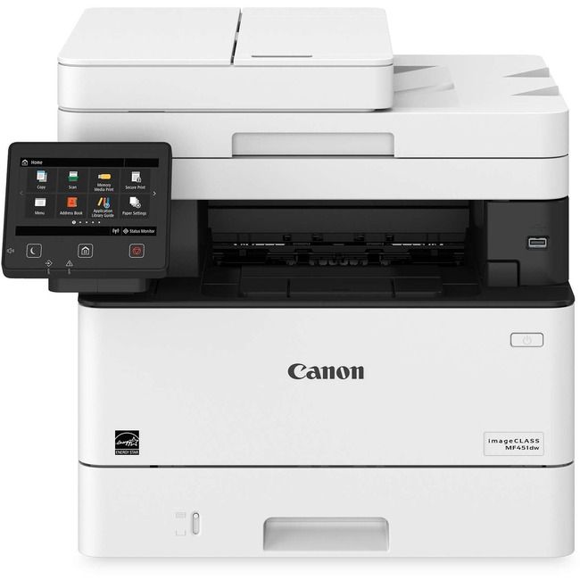 Bloeien vijver gewoontjes Canon imageCLASS MF450 MF451dw Wireless Laser Multifunction Printer -  Monochrome - Copier/Printer/Scanner - 40 ppm Mono Print - 600 x 600 dpi  Print - Automatic Duplex Print - Color Flat
