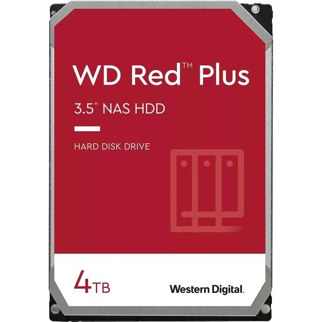 beskyldninger Kænguru klinke WD WD40EFPX Red Plus 4TB Hard Drive 3.5in Internal SATA/600 5400rpm 256MB  Buffer