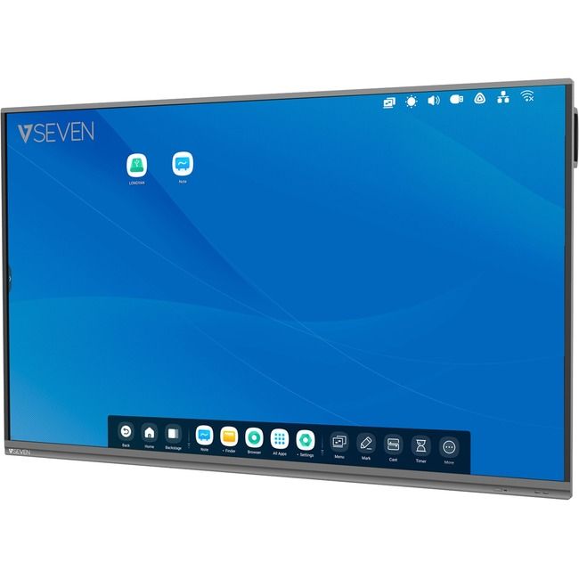 V7 Interactive Ifp7502 V7 75in Lcd Touchscreen Monitor 16 9 8 Ms 75in Class Infrared Point S Multi Touch Screen 3840 X 2160 4k Uhd Advanced Super Dimension Switch A