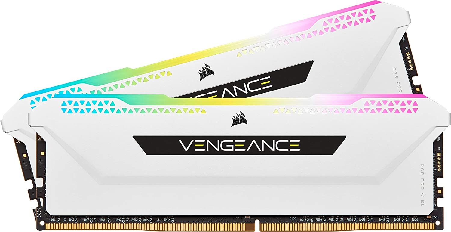 Corsair VENGEANCE PRO SL32GB (2x16GB) 3600MHz DDR4 Memory RGB LED XMP for White