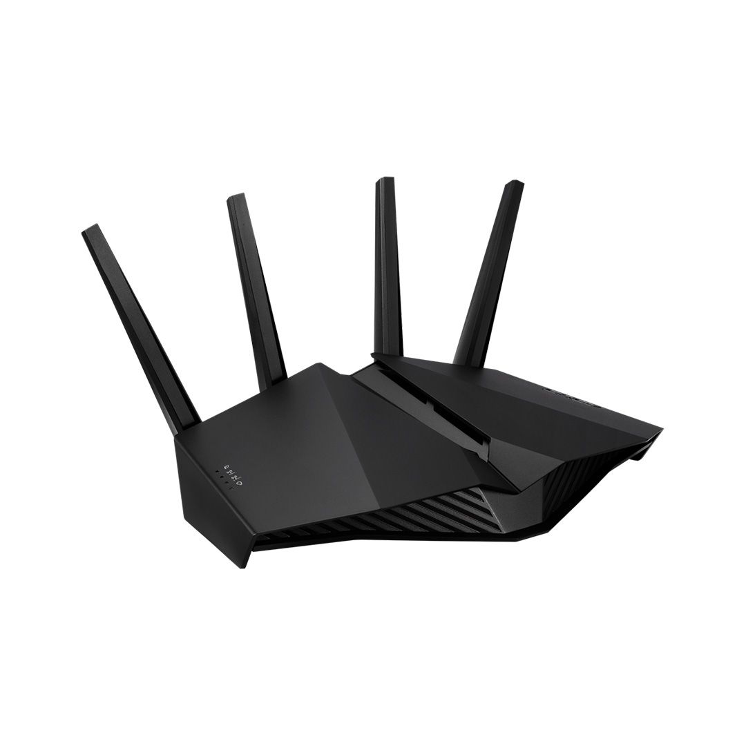 you are Introduce Sweat ASUS RT-AX82U AX5400 Dual Band WiFi 6 Gaming Router ASUS AURA RGB Speeds up  to 5400 Mbps 802.11ax 4x External Antenna