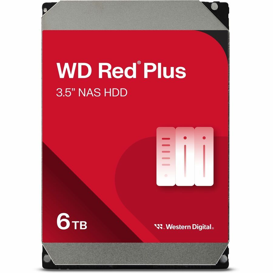 Western Digital WD60EFPX WD Red Plus 6TB Hard Drive 5400 RPM SATA