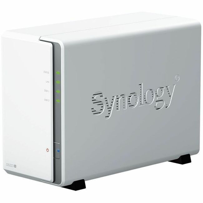 Synology DS223j NAS 2ベイ 本体 Synology DS223J DiskStation 2-Bay NAS Enclosure 1.7 GHz Realtek