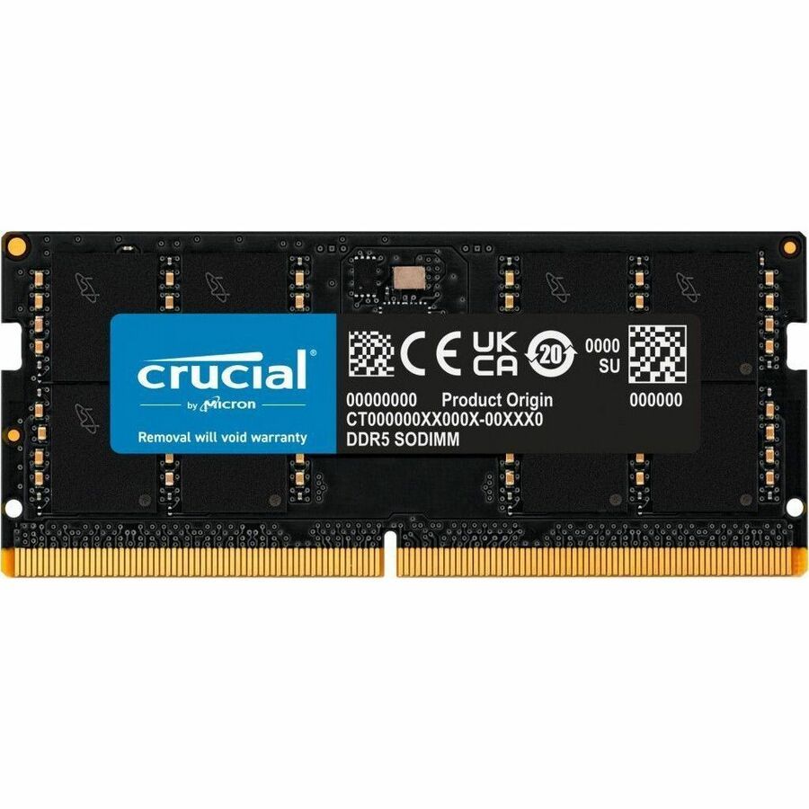 Crucial CT32G48C40S5 32GB DDR5-4800MHz SODIMM Memory CL40